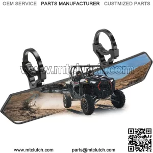 UTV Center Rear View Mirror For 1.65"-2" CFMOTO ZForce 950/1000 Kubota RTV X1140 For: More than one vehicle