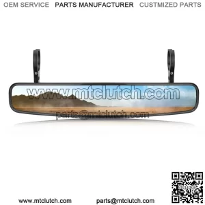 UTV Rear Center Mirror w/1.75"/2" Roll Bar For Polaris RZR 900 Can Am Maverick For: More than one vehicle