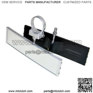 Axia Alloys Aluminum 9" Panoramic Mirror & Clamp Polaris Yamaha Kawasaki For: More than one vehicle