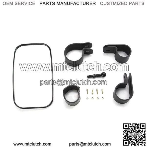 UTV Rear Side View Mirror 1.5" 1.75" 2" Clamp For Polaris YAMAHA HONDA Can-Am For: More than one vehicle - Image 2