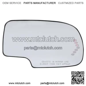 Fit For 03-07 ChevyGMC Cadillac Passenger Side Mirror Glass Heated w/Turn Signal (For: More than one vehicle)