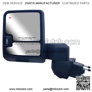 Driver Left Side Black Tow Mirror for 19 to 24 Chevrolet Silverado GMC Sierra (For: More than one vehicle)