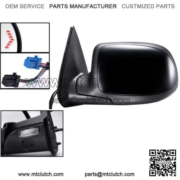 For Mirror Power Folding Puddle 03-07 SILVERADO SIERRA TAHOE YUKON Driver Side (For: More than one vehicle)