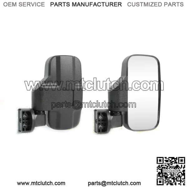 UTV Rear View Side Mirrors For John Deere Gator HPX 625I 825I 860I 855D XUV (Fits: Yamaha Rhino 660)