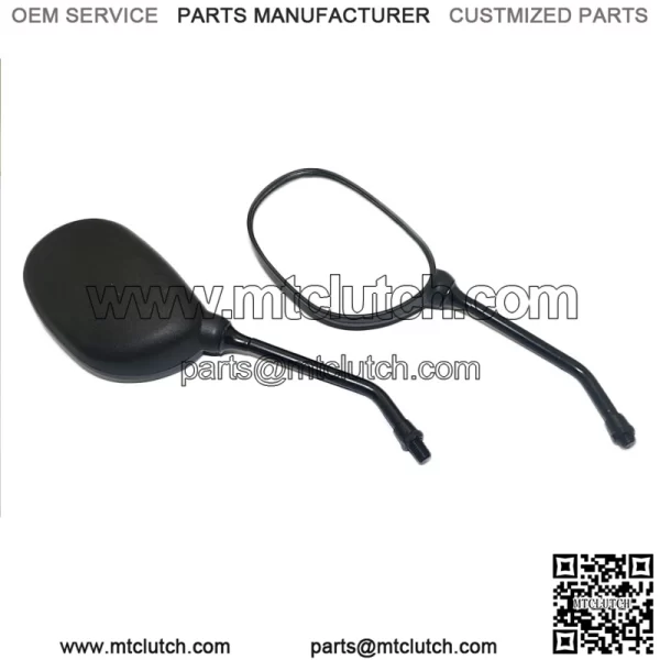 Rear view mirror set for Honda line of ATVs, Universal fit on handle bars - Image 3