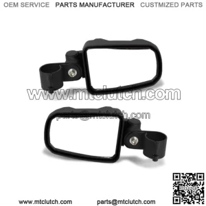 UTV/ATV Rearview Mirror Large Field Mirror With 2" Bracket For All Mountain Bike