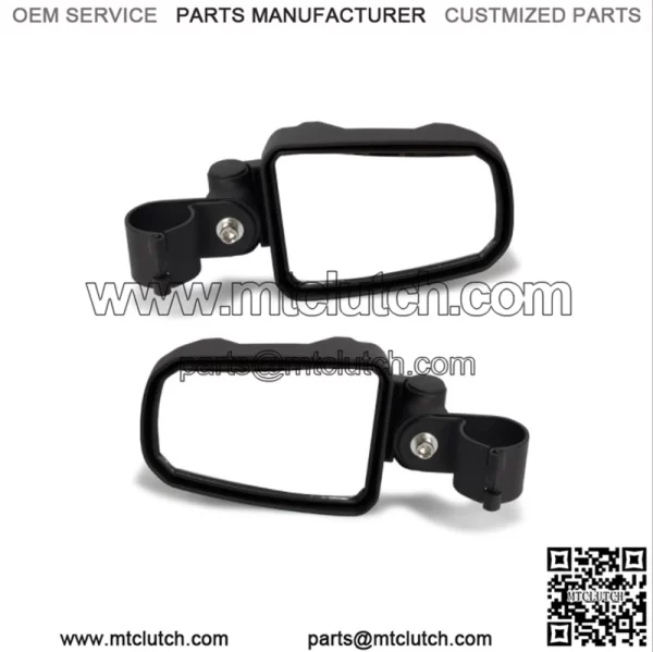 UTV/ATV Rearview Mirror Large Field Mirror With 2" Bracket For All Mountain Bike