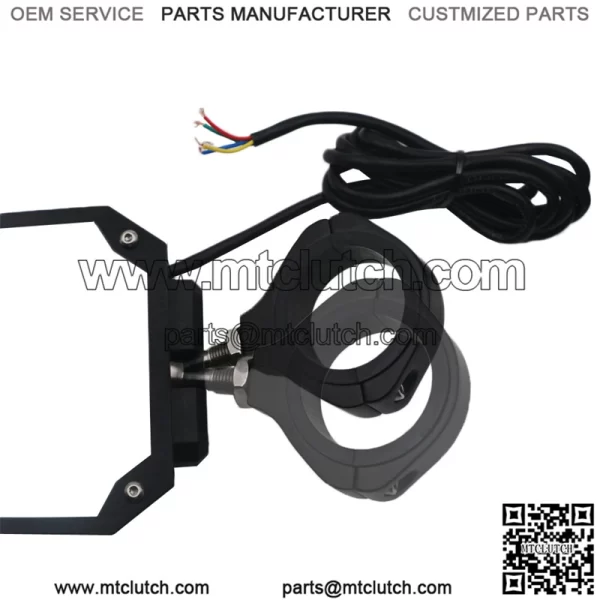 For UTV Polaris RZR 1.75"-2" Roll Cage Rear View Side Mirrors with LED Lights - Image 4