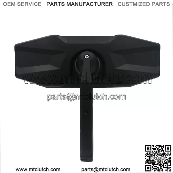 Rear View Center Side UTV ATV Mirror Black 1.75" Bar For Polaris General RZR XP - Image 2