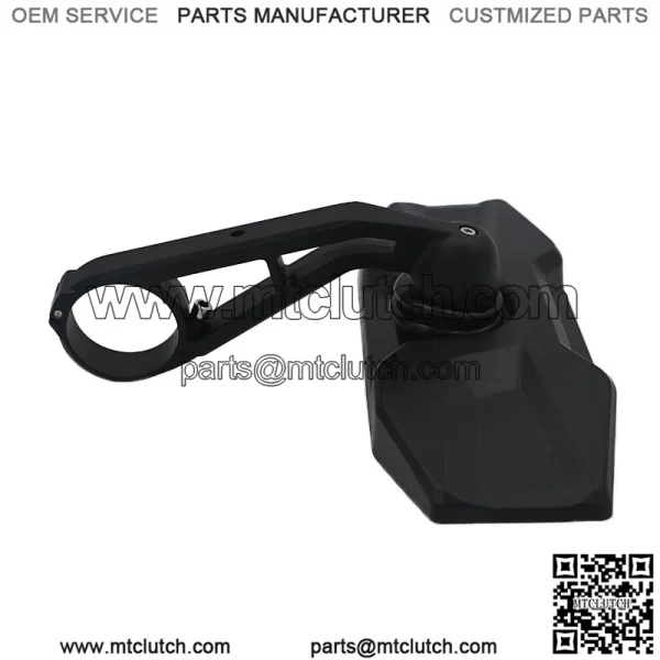 Rear View Center Side UTV ATV Mirror Black 1.75" Bar For Polaris General RZR XP - Image 3