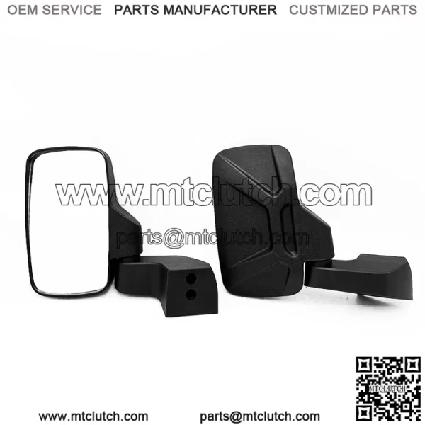 UTV Door Mounted Rear View Side Mirrors for Polaris Ranger XP 1000 Crew #2889241 - Image 2