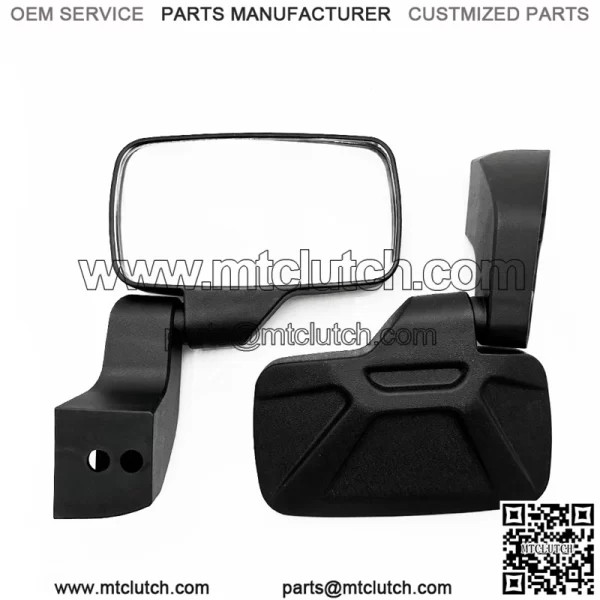 UTV Door Mounted Rear View Side Mirrors for Polaris Ranger XP 1000 Crew #2889241 - Image 3