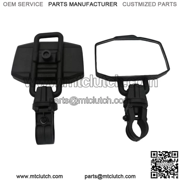Off-road motorcycle beach car rearview mirror 1.5/2 inch universal ATV/UTV side mirror - Image 2