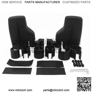 Universal Adjustable Rear UTV Side View Mirrors Replacement RZR Ranger
