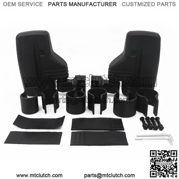 Universal Adjustable Rear UTV Side View Mirrors Replacement RZR Ranger