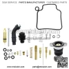 Carb Rebuild Kit & Primer Pump Choke Starter Valve For Honda TRX300 Fourtrax For: Honda