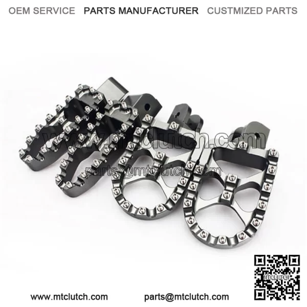 Aluminum Custom Front And Rear Motorcycle Footpegs for DUCATI - Image 2