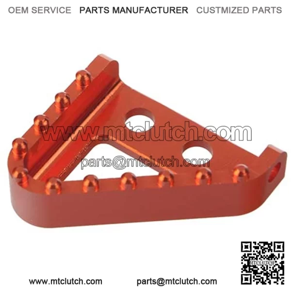 CNC Aluminum Motorcycle Oversized Step Plate for Brake Pedal