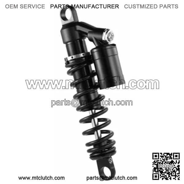 14" Racing Bros Suspension Black Reservoir Piggy Back Shocks Harley XL FXR SD (For: Harley-Davidson)