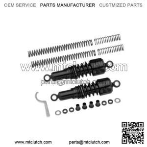 Black Slammer Shocks + Fork Springs Lowering Kit 88-03 Harley Sportster XL (For: Harley-Davidson)