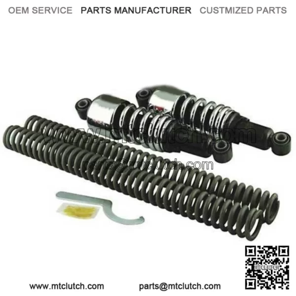Slammer Shocks + Fork Springs Kit 2006-2017 Harley Dyna Street Bob FXD (For: Harley-Davidson)