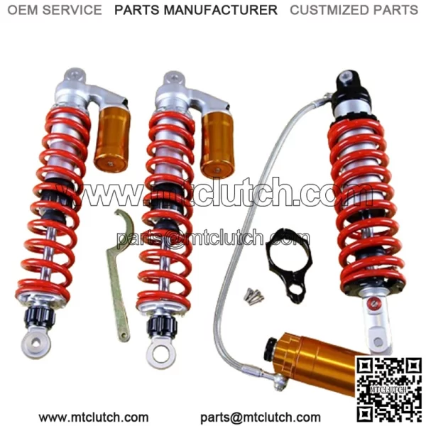 For Honda TRX400EX TRX450R TRX450ER Stage 4 Air Front & Rear Shock Absorbers Set