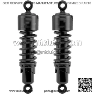 Suspension Shocks 12" Black #412-4079B Harley Davidson