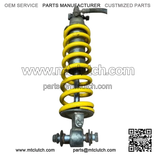 87-04 Yamaha Warrior 350 Rear Shock Absorber Suspension Complete Yellow (For: Yamaha) - Image 2