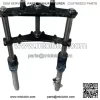 87 Honda ATC250SX Complete Front Forks Assembly 1987 ATC 250SX OEM TRIPLE SHOCKS - Image 2