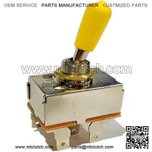 Blade Clutch PTO Switch Replaces John Deere 318, 320, 330, 332, 420, 430 - Free Rubber Grip Upgrade