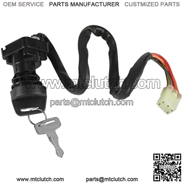 Ignition Key Switch Compatible with Suzuki Ltf400 Ltf400F Ltf400 Eiger 400 2Wd 4Wd 2002-2007 Key Switch