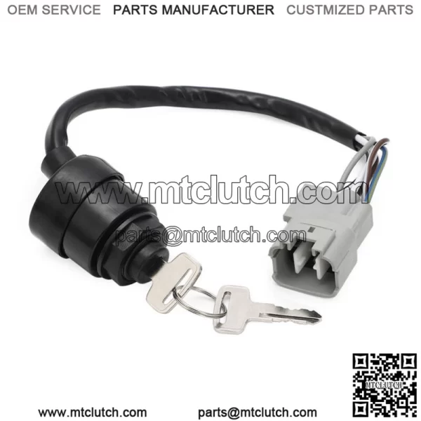 New Ignition Key Switch For Kawasaki KAF820 Mule PRO FX / FXR / FXT 2015-2019 For: More than one vehicle