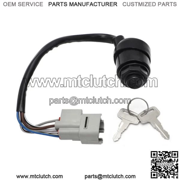 New Ignition Key Switch For Kawasaki KAF820 Mule PRO FX / FXR / FXT 2015-2019 For: More than one vehicle - Image 2