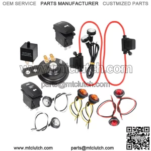 For SXS ATV UTV Rocker Switch Turn Signal Street Legal Led Reverse Kit New For: More than one vehicle
