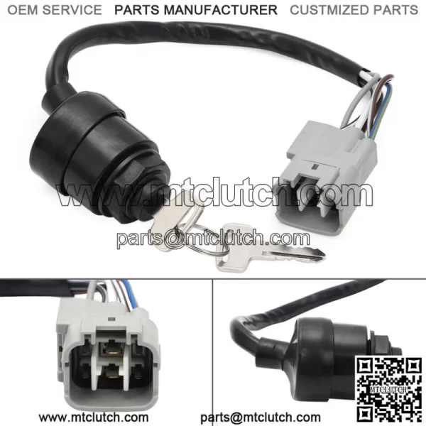 Key Ignition Switch Set For Kawasaki Teryx 750 800 / KRF750 4x4 KRF800 2008-2020