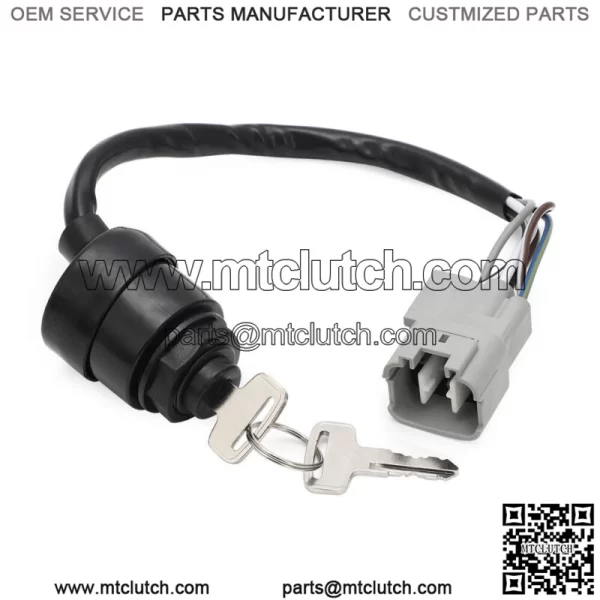 Key Ignition Switch Set For Kawasaki Teryx 750 800 / KRF750 4x4 KRF800 2008-2020 - Image 4