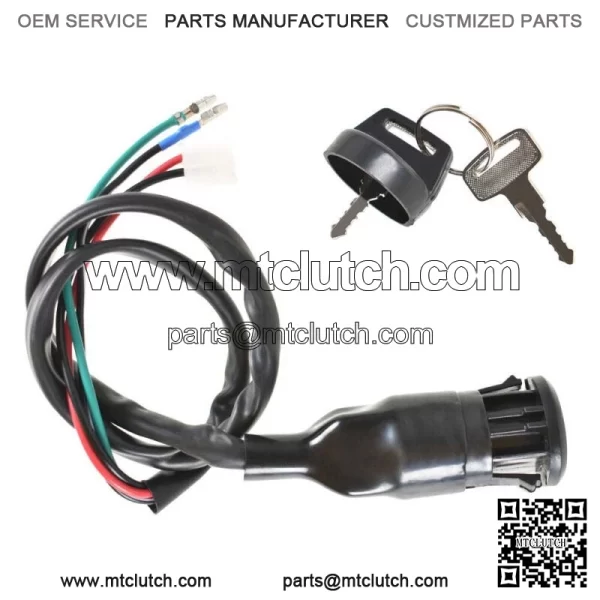New Ignition Key Switch Fit For 1985-1987 Honda TRX250 Fourtrax 35100-HA8-682 For: Honda - Image 4