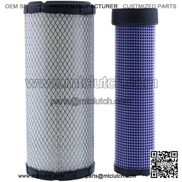Air Filter Set RE68048 RE68049 Compatible with John Deere Tractor 110 3120 3203 3320 3520 3720 4105 3720 5103 5105 5200 5203 5205 5210 5300 5036D Excavator 75C 80C 60D Mowers 3215B 3225B 3225C - Image 2