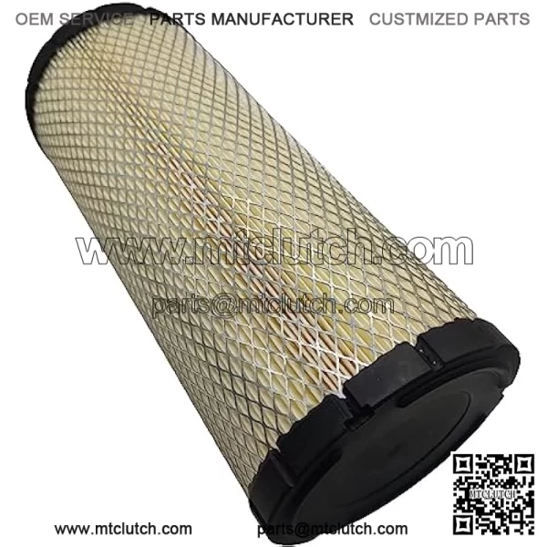 Air Filter Inner Outer Set Compatible with John Deere RE68048 RE68049 Tractor 3120 3320 3520 4105 3720 5105 5200 5203 5205 5210 5300 Wix 46489 46490 - Image 2