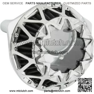 Chrome Crossfire Air Cleaner Kit 2017+ Harley Touring Softail M8 (For: Harley-Davidson)