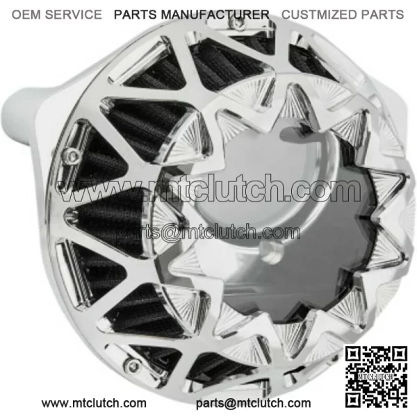 Chrome Crossfire Air Cleaner Kit 2017+ Harley Touring Softail M8 (For: Harley-Davidson)