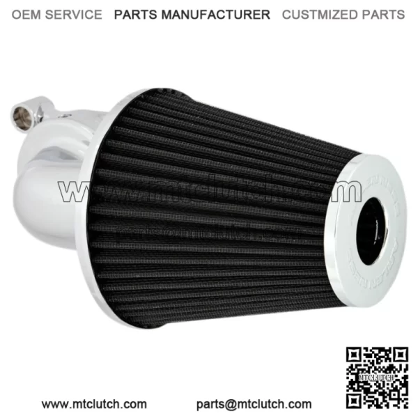 Monster Sucker Air Cleaner Filter Kit Chrome Harley XL Sportster 91+ (For: Harley-Davidson)