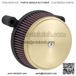 Stage I Air Cleaner Filter Kit Brass Harley Twin Cam Big Twin 99-17 (For: Harley-Davidson)