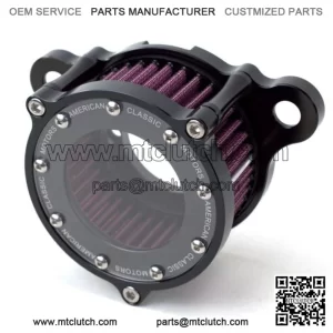 Black Billet Air Cleaner Kit Intake Filter Harley Sportster XL Stage 1 High Flow (For: Harley-Davidson)