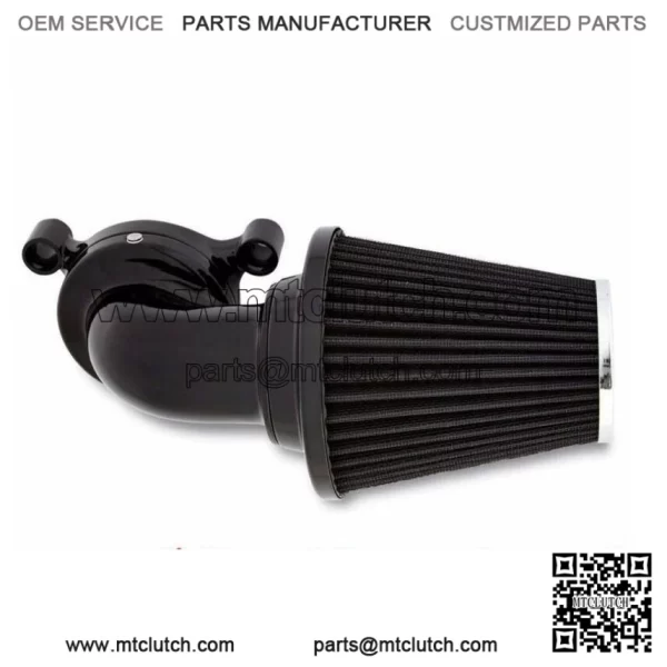 Black Monster Air Cleaner Intake Breather Stage 1 Harley 08-17 Heavy (For: Harley-Davidson)