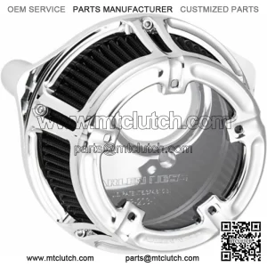 Chrome Stage 1 Big Sucker Method Air Cleaner Filter Kit 2017+ Harley (For: Harley-Davidson)