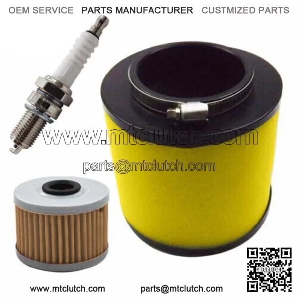 Air Oil Filter Spark Plug Tune Up Kit For Honda Rancher 350 Foreman 400 450 For: Honda FourTrax Foreman 400