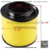 Air Oil Filter Spark Plug Tune Up Kit For Honda Rancher 350 Foreman 400 450 For: Honda FourTrax Foreman 400 - Image 5
