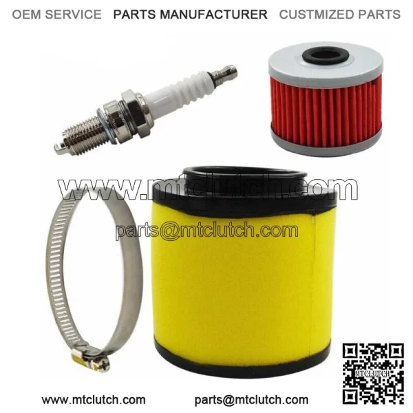 Air Oil Filter Spark Plug Tune Up Kits For Honda FourTrax 300 TRX300 1988-2000 For: Honda