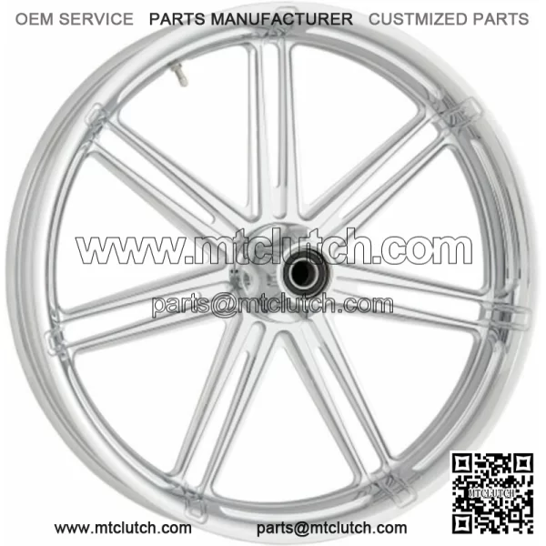 7 Valve Chrome Front Wheel Rim 21" X 3.50" Harley Touring 08-18 ABS (For: Harley-Davidson)
